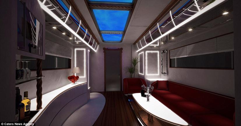 Mãn nhãn với motorhome dát vàng đắt nhất thế giới - Ảnh 11