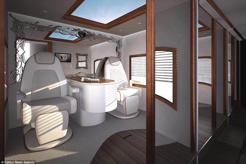 Mãn nhãn với motorhome dát vàng đắt nhất thế giới - Ảnh 6