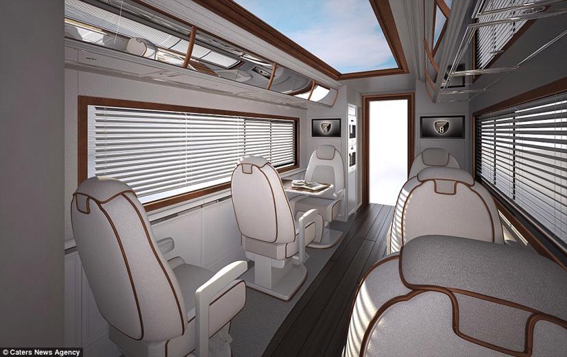 Mãn nhãn với motorhome dát vàng đắt nhất thế giới - Ảnh 7