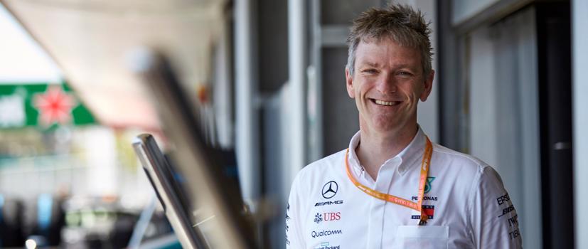 Giám đốc kỹ thuật James Allison của đội đua F1 Mercedes. Ảnh: Mercedes AMG Petronas