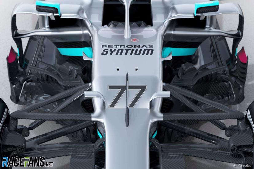 Ngắm W11, xe đua F1 2020 của đương kim v&#244; địch Mercedes  - Ảnh 5