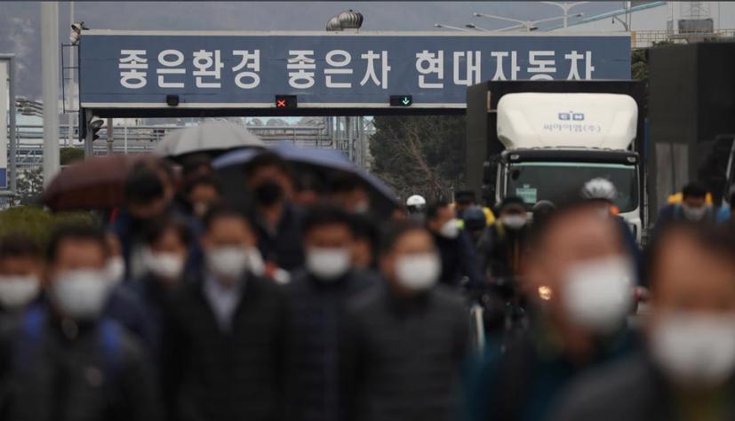 Hyundai đã phải đóng cửa một nhà máy ở Hàn Quốc vì có công nhân dương tính với virus Corona. Ảnh: Reuters