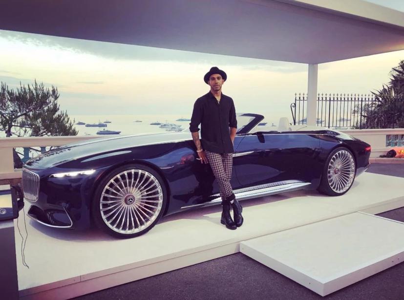 Hamilton và chiếc Maybach 6 bóng bẩy của anh