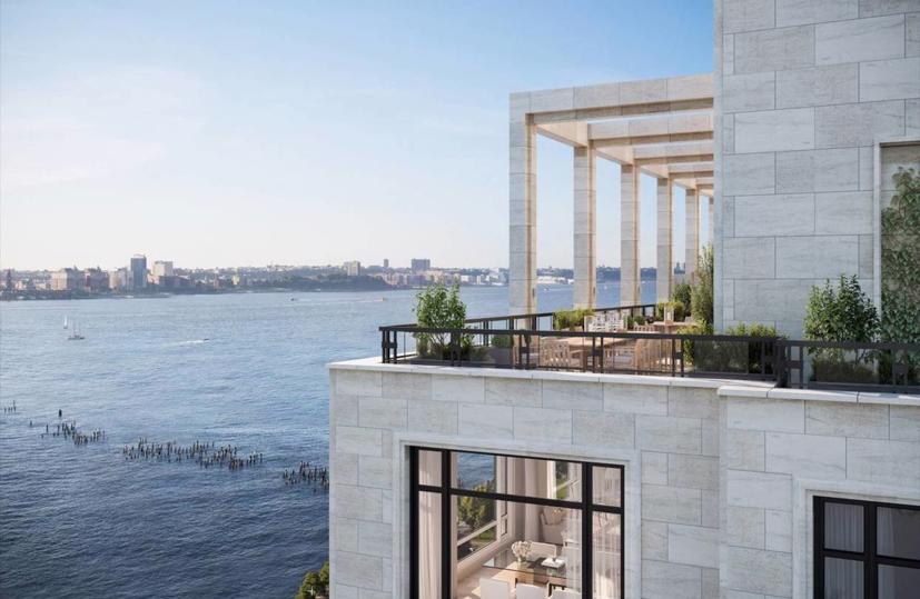 Một phần ngôi penhouse của Hamilton tại Manhattan