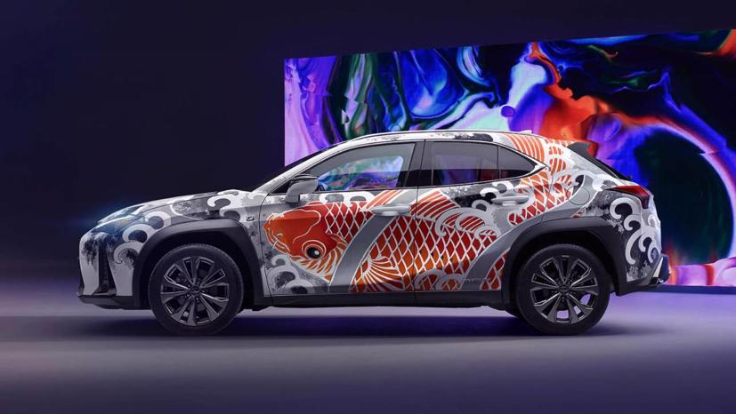 Lexus UX: T&#225;c phẩm xe hơi xăm m&#236;nh đầu ti&#234;n tr&#234;n thế giới - Ảnh 5