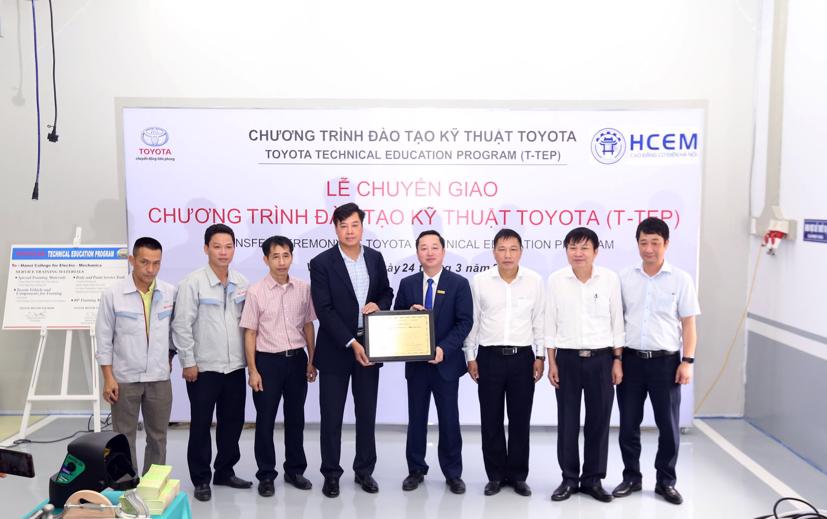 Hôm nay (25/3), Toyota Việt Nam đã công bố chính thức mở rộng Chương trình Đào tạo Kỹ thuật Toyota