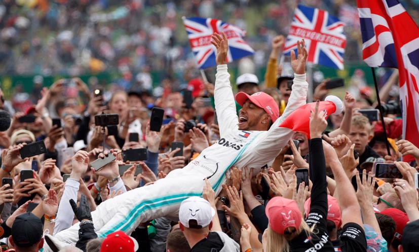 Vẫn chưa biết chặng đua F1 ở Anh năm nay có diễn ra hay không, các nhà tổ chức sẽ ra quyết định về số phận chặng đua này vào cuối tháng Tư. Ảnh: tTe Guardian