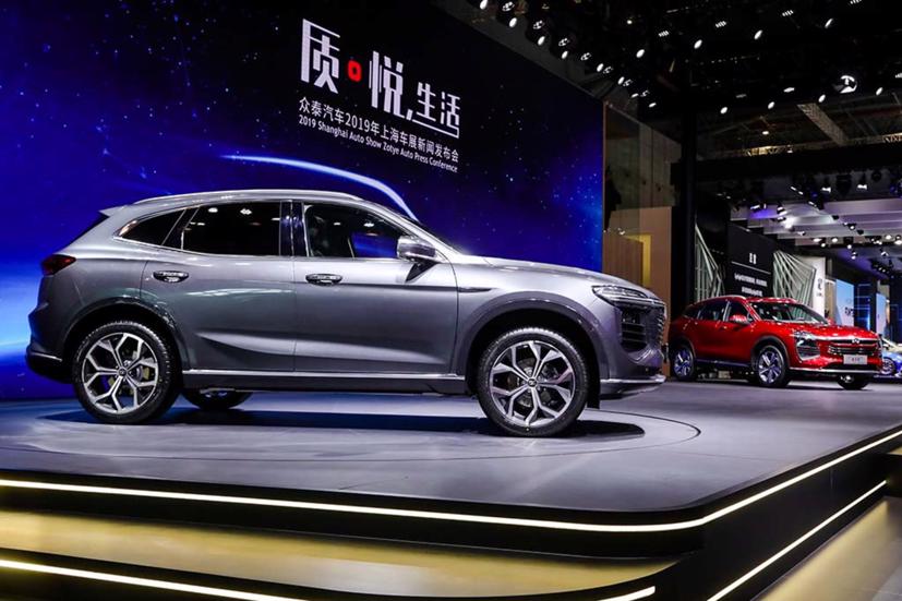 Zotye Auto tại triển lãm ô tô Thượng Hải. Ảnh: CNBC