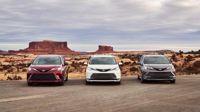 Toyota Sienna mới: minivan hybrid, ấn tượng, kh&#244;ng cần sạc pin - Ảnh 1
