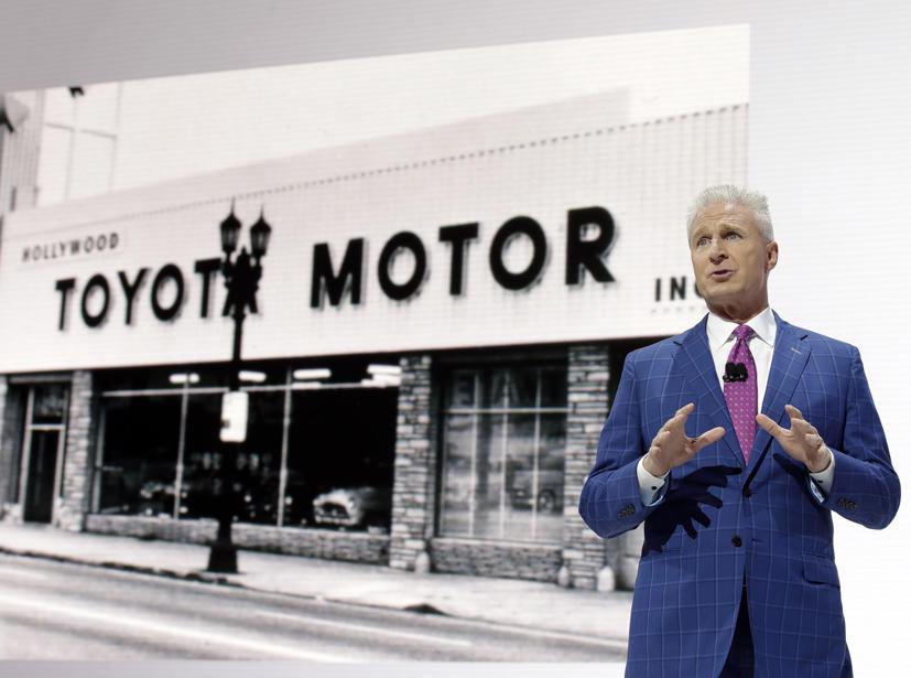 Jack Hollis, Phó Chủ tịch tập đoàn Toyota kiêm giám đốc Toyota Division tại Toyota Motor North America. Ảnh: AP