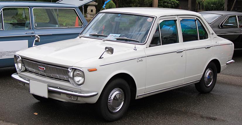 Toyota Corolla thế hệ đầu tiên. Ảnh: Wikipedia