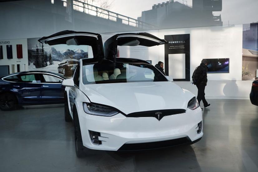 Cổ phiếu Tesla đã tăng "như diều gặp gió". Ảnh: Bloomberg