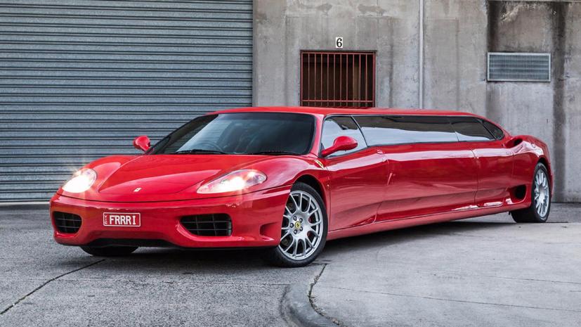 Ferrari limo "chế" từ chiếc Ferrari 360 Modena