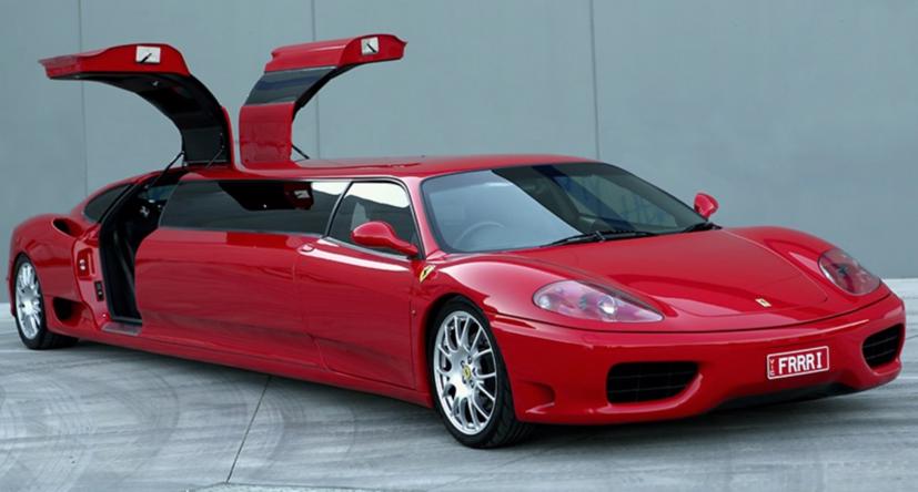 Ngắm Ferrari limo “biến hình” độc đáo thế giới - Ảnh 1