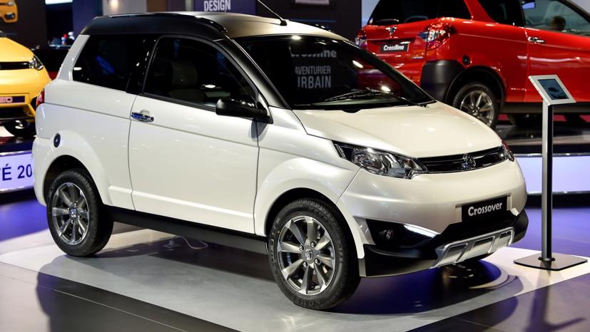 Aixam Crossline Evo là một mẫu microcar không cần bằng lái xe