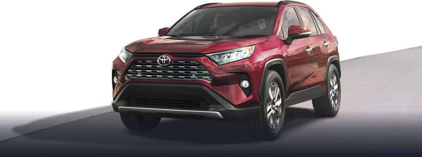 RAV4 2019 trông khá góc cạnh và hầm hố với những đường nét khoẻ khoắn. Ảnh: Toyota