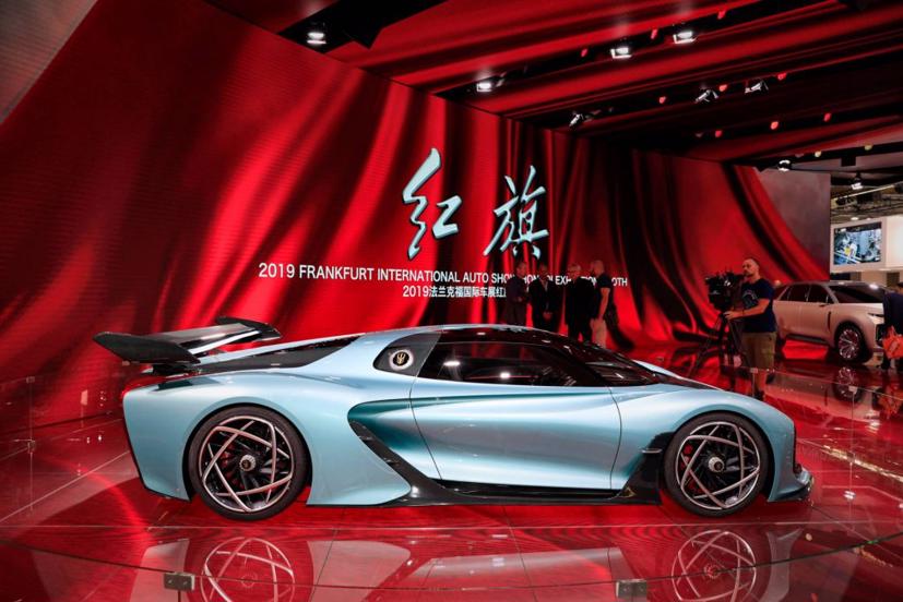 Concept mẫu ô tô Hongqi S9 ra mắt tại Frankfurt Auto Show 2019. Ảnh: Carscoops