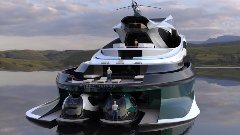 Ngắm du thuyền thi&#234;n nga của nh&#224; thiết kế Pierpaolo Lazzarini&#160; - Ảnh 6