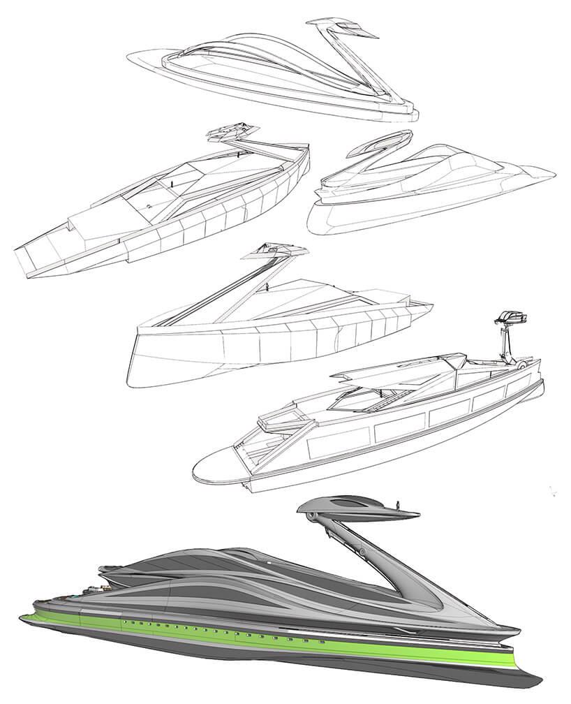 Ngắm du thuyền thi&#234;n nga của nh&#224; thiết kế Pierpaolo Lazzarini&#160; - Ảnh 8