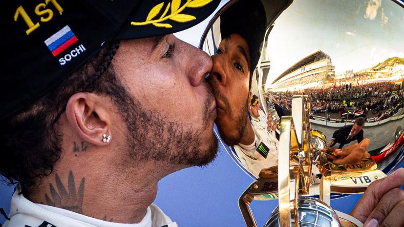 Lewis Hamilton vô địch cuộc đua Russian Grand Prix. Ảnh: F1