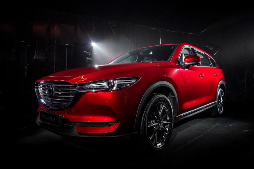 Mazda CX-8 vừa ra mắt tại Malaysia, phiên bản được cho là sẽ về Việt Nam. Ảnh: malaymail