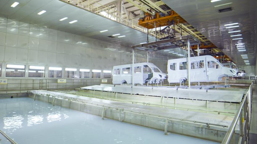 Dây chuyền sơn nhúng ED Minibus Iveco