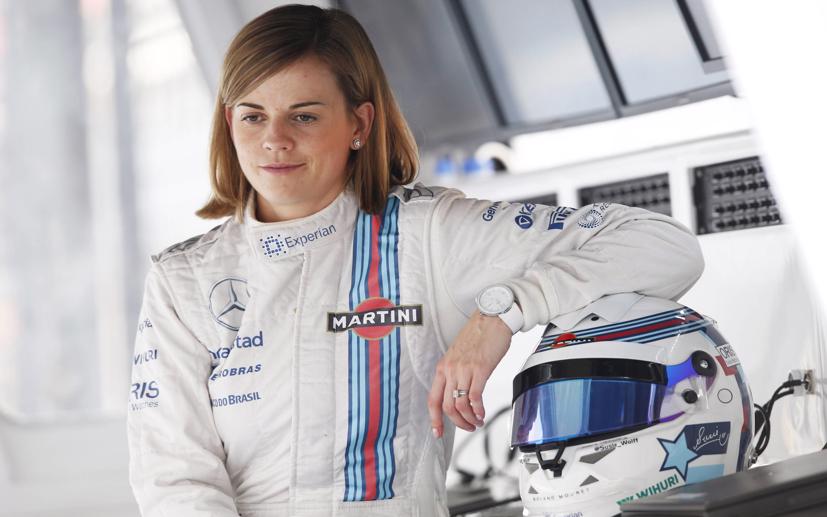 Susie Wolff, tay đua người Scotland, hiện đã nghỉ hưu, là người phụ nữ đầu tiên tham gia cuộc đua Công thức 1