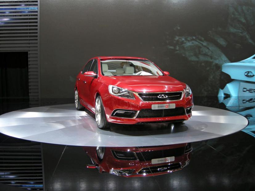 Chery, một trong các nhà sản xuất xe hơi Trung Quốc, đang tích cực mở rộng ra toàn càu. ảnh: Internet
