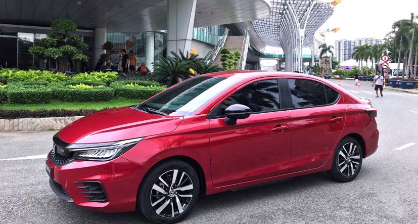 Honda City 2021 từng bị bắt gặp tại TP.HCM.