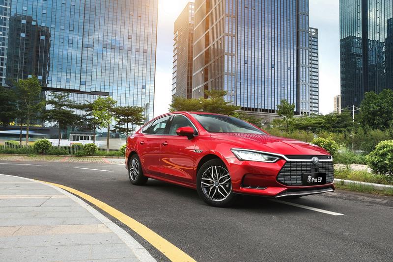 Mẫu xe EV Qin của BYD.