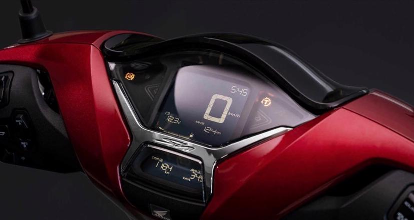 Mặt đồng hồ trên Honda SH 2020 có sự thay đổi, giúp người dùng dễ quan sát các thông số