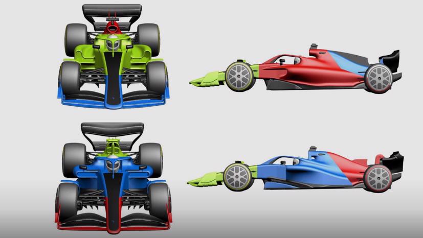 Xe đua F1 sẽ có sự thay đổi đáng kể từ năm 2021. Ảnh: Motor1