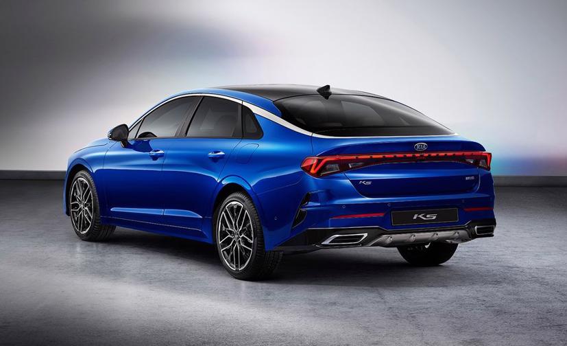 Phần sau của Kia Optima mới