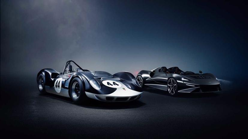 Elva được mô phỏng theo chiếc xe đua McLaren-Elva vào giữa những năm 1960