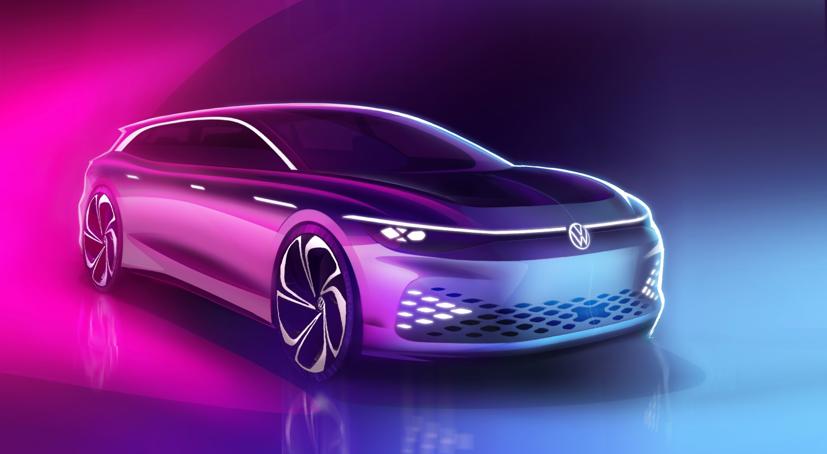 Volkswagen ID. Space Vizzion, một concept EV được gọi là “crossover của ngày mai”
