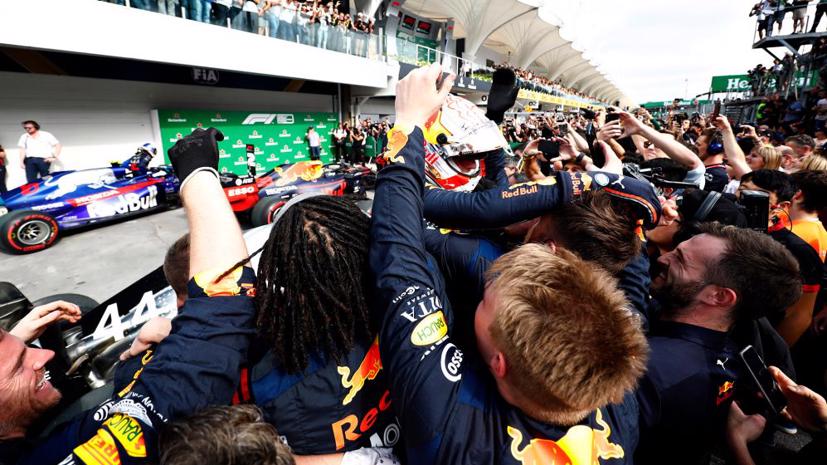 Chặng đua F1 tại Brazil đầy kịch tính với chiến thắng cuối cùng thuộc về Max Verstapen. Ảnh: Formula 1