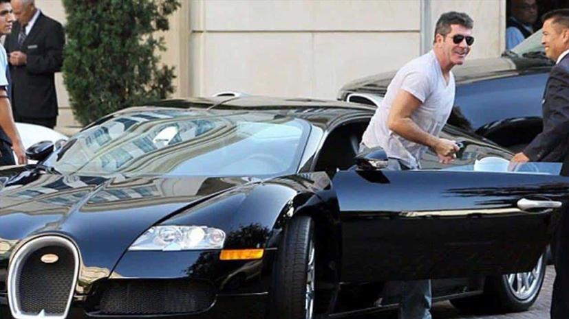 Ngôi sao truyền hình Simon Cowell chỉ mới chạy được hơn 2000km chiếc xe Bugatti Veyron đã bán nó
