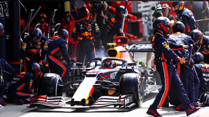 Tại chặng đua Brazil Grand Prix vừa qua, Red Bull lại lập kỷ lục mới 1,82 giây ở lần đầu tiên vào pit thay lốp. Ảnh: Formula 1