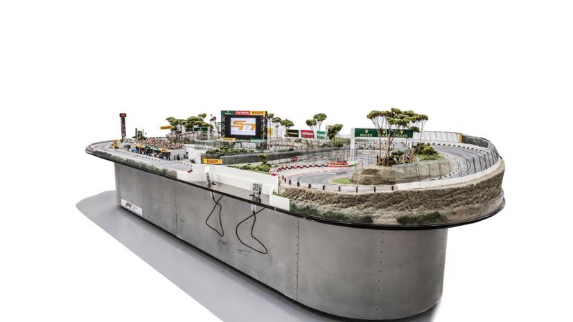 Đây là một trường đua F1 thu nhỏ với tỷ lệ 1:32