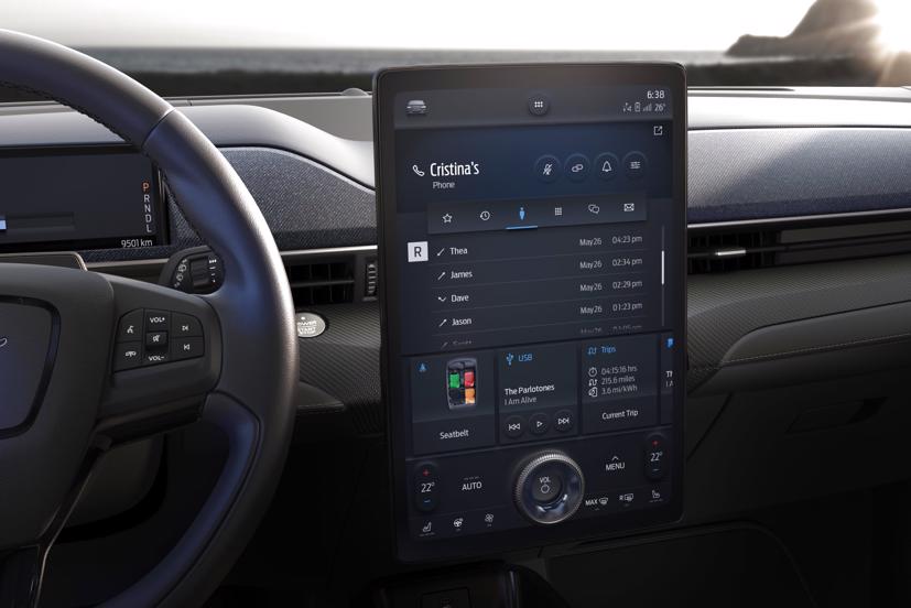 Chiếc SUV chạy điện đầu tiên của Ford ra mắt vào thời điểm quan trọng. Ford chi 11 tỷ USD vào năm 2022 để phát triển xe điện và hybrid. Những xe này trang bị màn hình cảm ứng 15 inch.