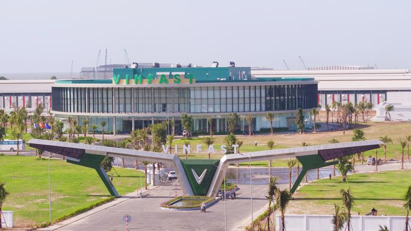 VinFast hiện đang có nhà máy sản xuất ô tô rộng 335 hecta ở Hải Phòng