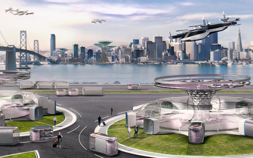 Hyundai sẽ giới thiệu xe bay tại CES 2020. Ảnh: Engadget