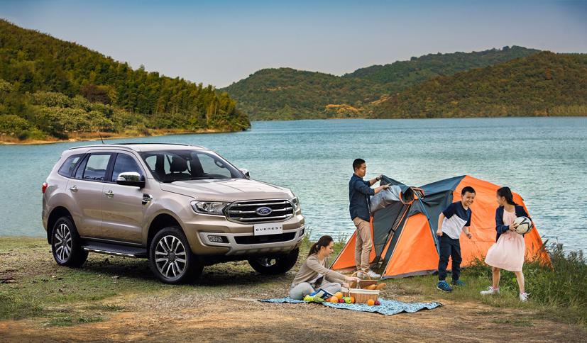 C&#225;ch đơn giản để biến Ford Everest th&#224;nh xe cắm trại - Ảnh 1