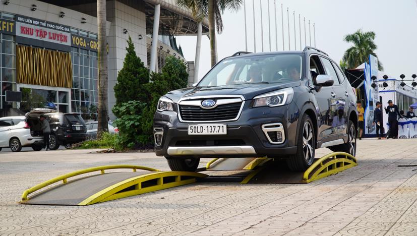 Mẫu SUV 5 chỗ ngồi Subaru Forester đang được người tiêu dùng Việt Nam ưa chuộng.