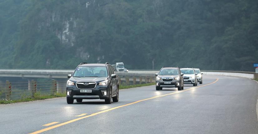 Forester là mẫu xe SUV đầu tiên được trang bị công nghệ hỗ trợ người lái tiên tiến EyeSight.