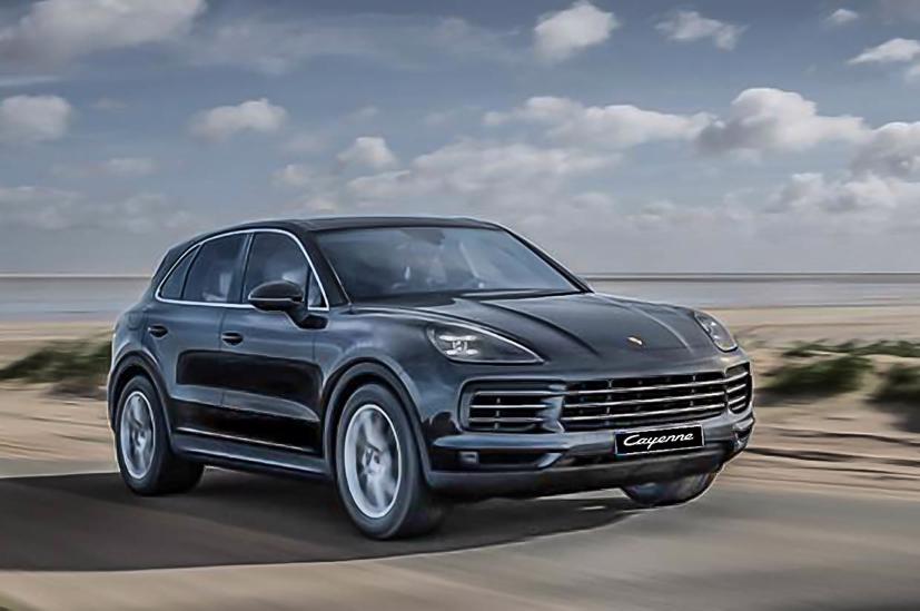 Mẫu SUV Porsche Cayenne được giới nhà giàu Việt Nam ưa chuộng.