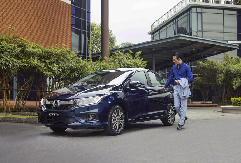 Mẫu sedan cỡ nhỏ Honda City.