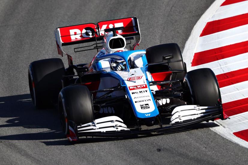 Xe đua của đội Williams trong mùa đua F1 2020 - Ảnh: F1.