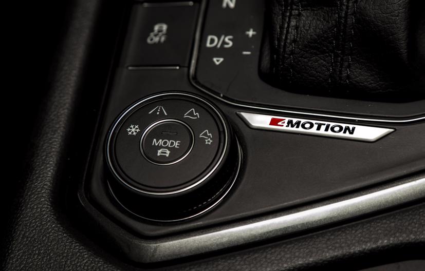 Các chế độ lái trang bị trên iguan Allspace Luxury.