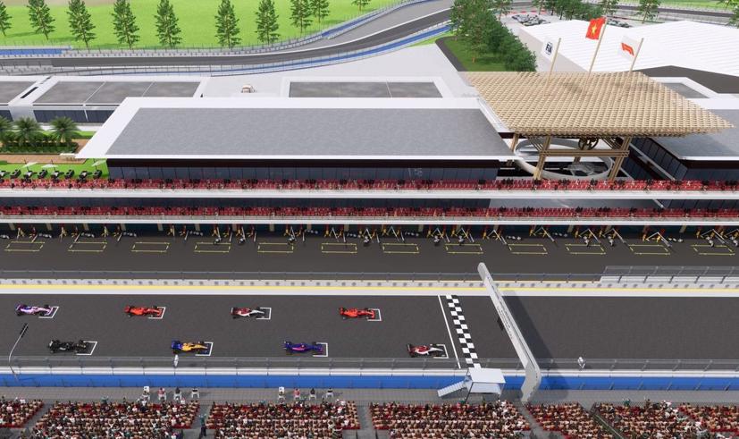 Phối cảnh những g&#243;c cua hiểm của chặng đua F1 Việt Nam - Ảnh 1